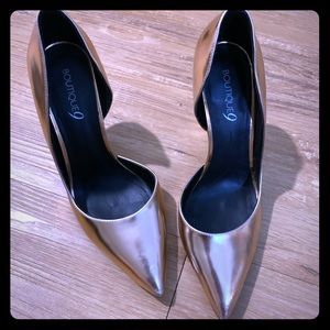 BOUTIQUE 9 rose gold stilettos